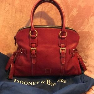 Dooney Florentine satchel raspberry